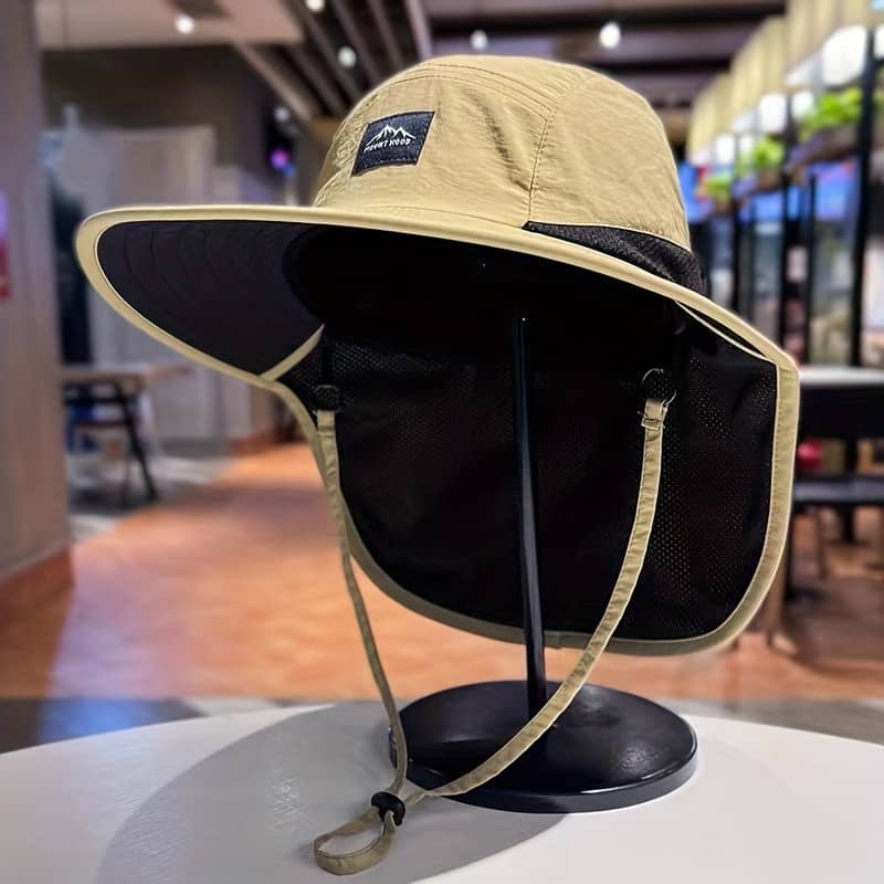1pc Men’s And Women’s Outdoor Sun Protection Hat For Camping, Mountaineering Christmas Gift Caps Shop Online at Dubai Trades 2
