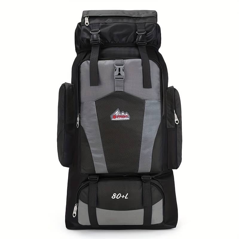 1pc Men’s Backpack, Outdoor Sports, Travel, Mountaineering, Camping, Large Capacity Multi Pocket Backpack, Multi-functional Breathable And Load-reducing Backpack Clothing, Shoes & Jewelry Shop Online at Dubai Trades 2