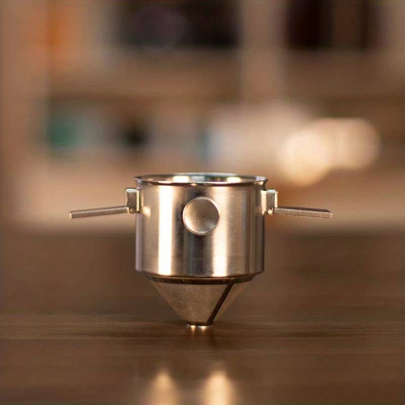 1pc, Portable 304 Stainless Steel Hanging Ear Coffee Filter – Paper-free Coffee Cup With Hand Flush Filter – Convenient Coffee Utensils And Accessories Coffee Filters Shop Online at Dubai Trades 2