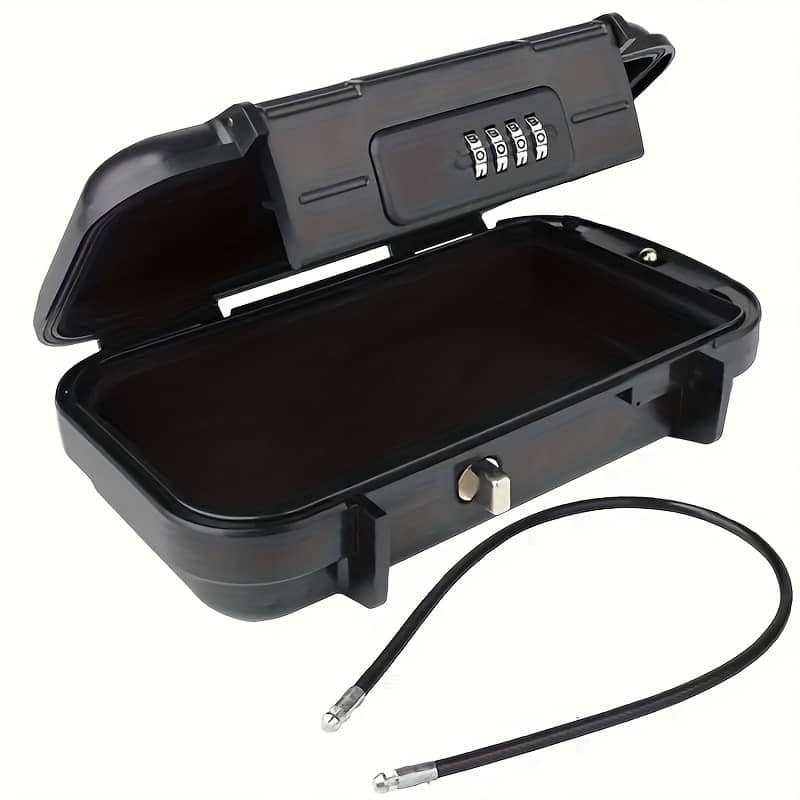1pc Portable Password Safe Box, Combination Key Code Lock Box, Waterproof Key Storage Box, Suitable For Beach, Car, Home, Travel And Outdoor Camping Activities Deck Boxes Shop Online at Dubai Trades 2