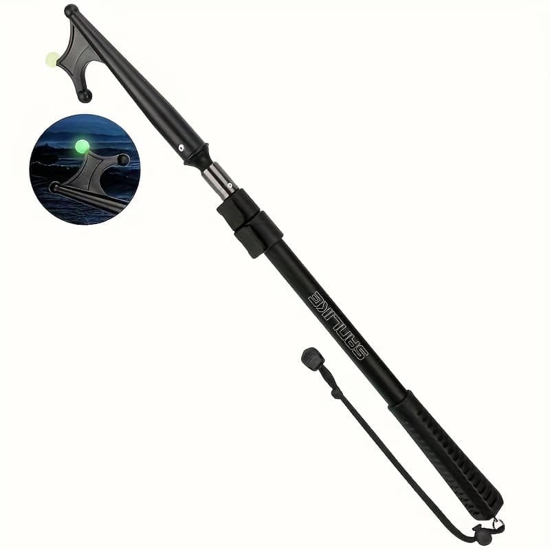1pc Telescopic Boat Hook – Floating, Durable, Rust-resistant With Luminous Bead, Push Pole For Docking Boating Accessories Boat Hooks Shop Online at Dubai Trades 2