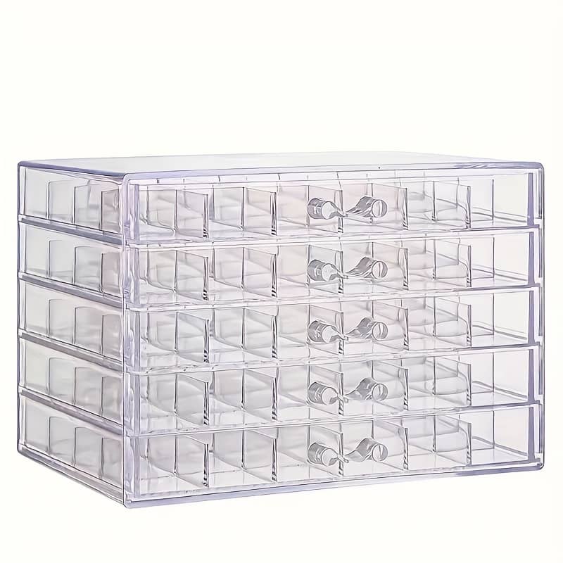 1pc Transparent Jewelry Storage Box, Drawer Type Ring Earring Necklace Household Large Capacity Acrylic Jewelry Sorting Box, Jewelry Boxes Home & Kitchen Shop Online at Dubai Trades 2