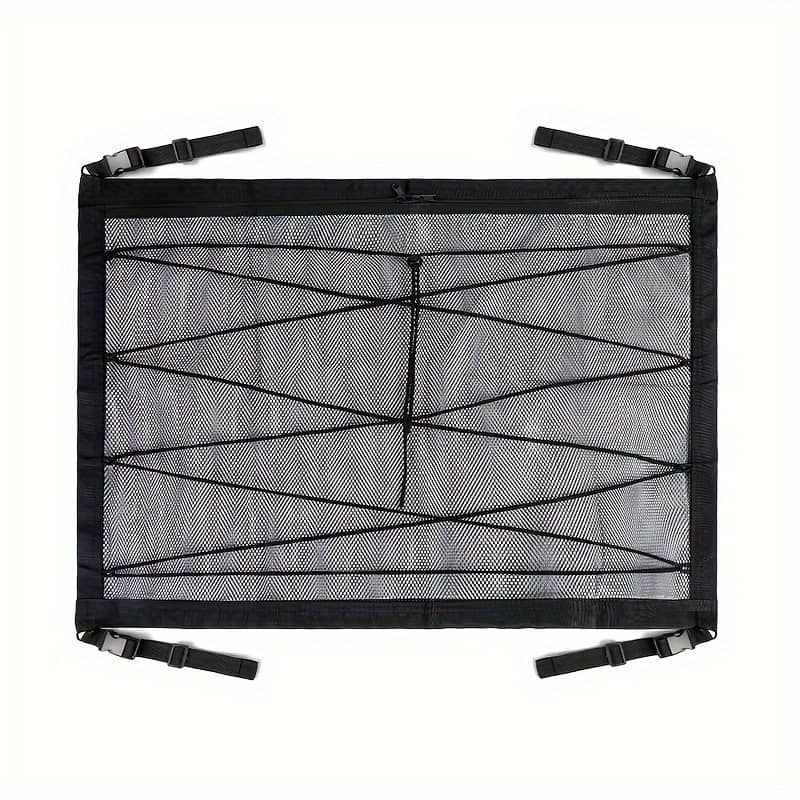 1pc Universal Car Roof Mesh Bag, Car Storage Cargo Zipper Adjustable Net, Sundries Organizer Automotive Shop Online at Dubai Trades 2