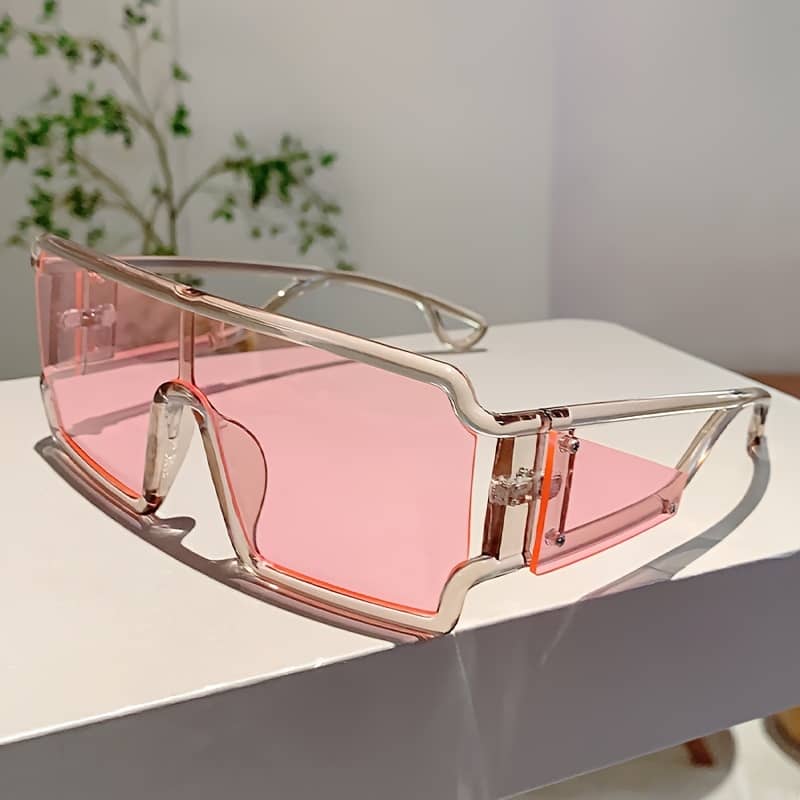 1pc Women New Glasses Fashion Trends Jelly Glasses Gradient Lens Decorative Glasses Accessories Shop Online at Dubai Trades 2