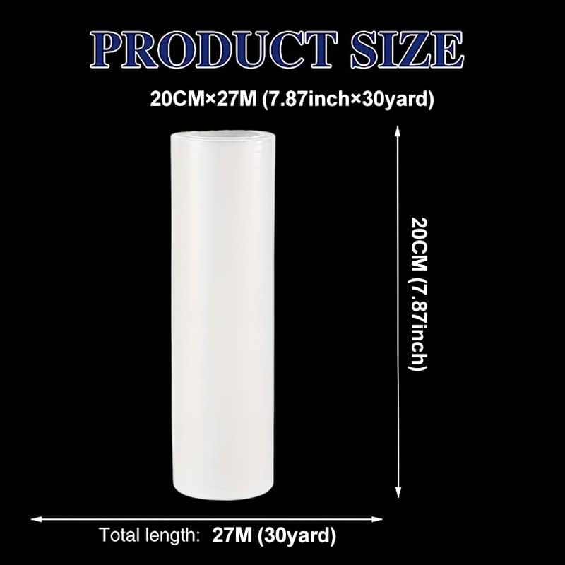 1roll Water Soluble For Embroidery Topping Film, 7.87inch×30yd, Clear Embroidery Wash Away Embroidery For Machine Embroidery And Hand Sewing Arts, Crafts & Sewing Shop Online at Dubai Trades 2