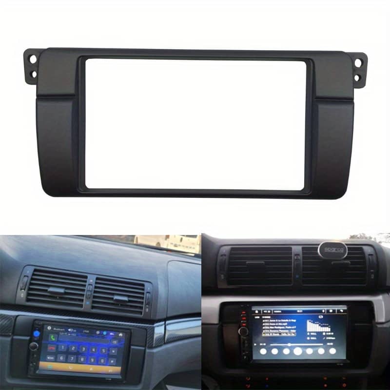 2 Din Dash Installation Trim Kit For M3 E46 1998-2006 Double Din Radio Stereo Dvd Frame Bezel Automotive Shop Online at Dubai Trades 2