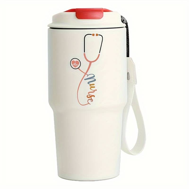 20oz Stainless Steel Insulated Tumbler For Nurses – Appreciation Gift, & Reusable, Ideal For New Nurses & Nurse Week Celebrations Cups & Mugs Shop Online at Dubai Trades 2