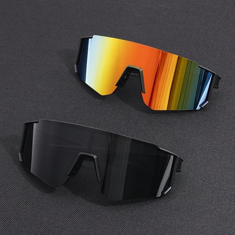 2pcs Men Wrap-around Mirrored Reflective Classic Glasses For Daily Life Clothing Accessories Accessories Shop Online at Dubai Trades 2