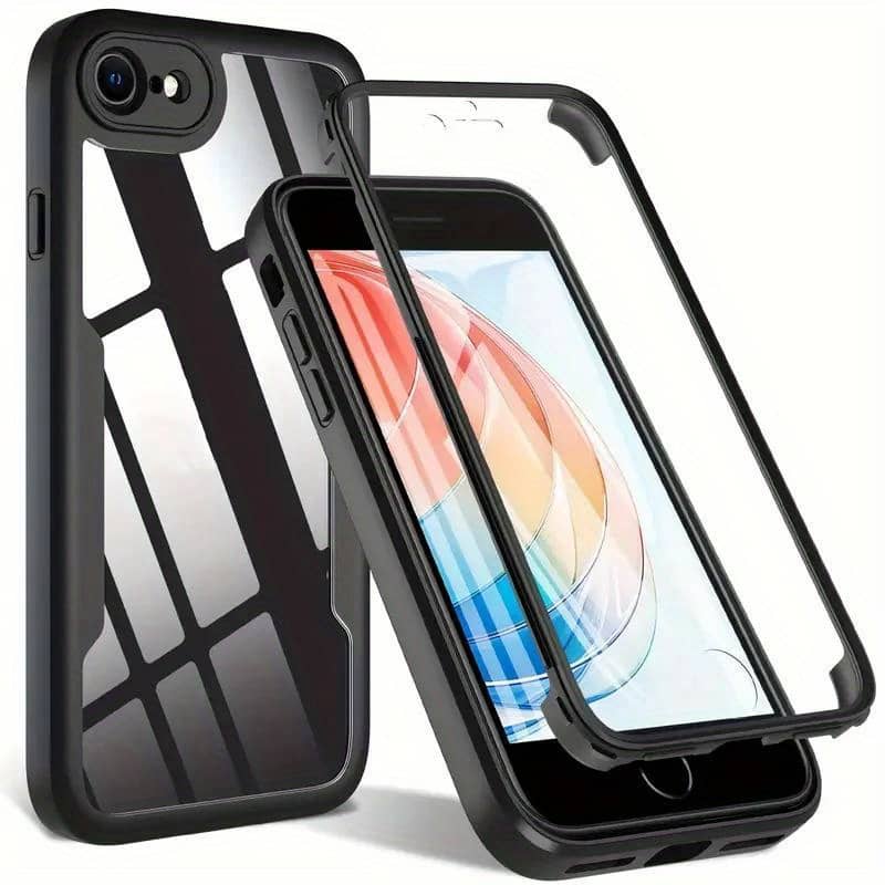 360 Degree Full Body Case For Iphone7/8/se Shockproof Full Cover Protective Cover For Iphone7p/8p Case & Cover Bundles Shop Online at Dubai Trades 2