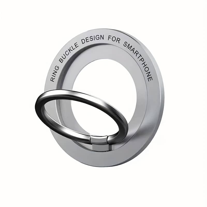 360 Magnetic Phone Holder Stand Magnet Finger Ring Socket For Wireless Charging For Iphone14 Pro Cellphone Bracket Accessories Shop Online at Dubai Trades 2