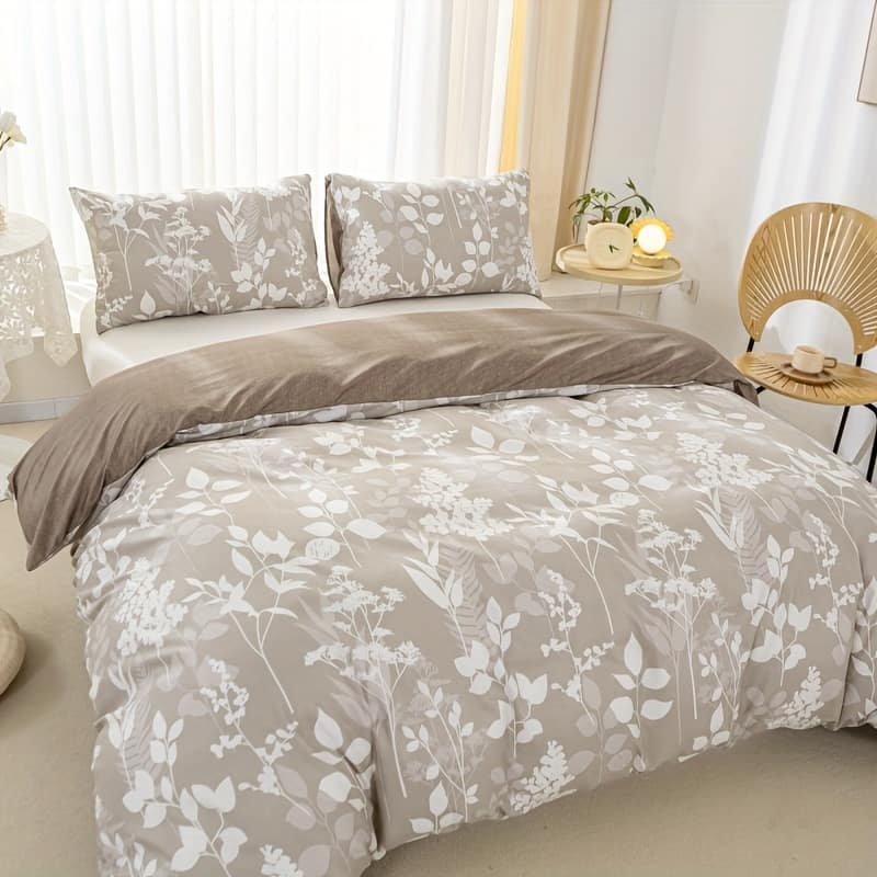 3pcs Duvet Cover Set, Classic Retro Floral Print Bedding Set, Soft Comfortable Breathable Duvet Cover, For Bedroom, Guest Room (1*duvet Cover + 2*pillowcase, Without Core) Bedding Shop Online at Dubai Trades 2