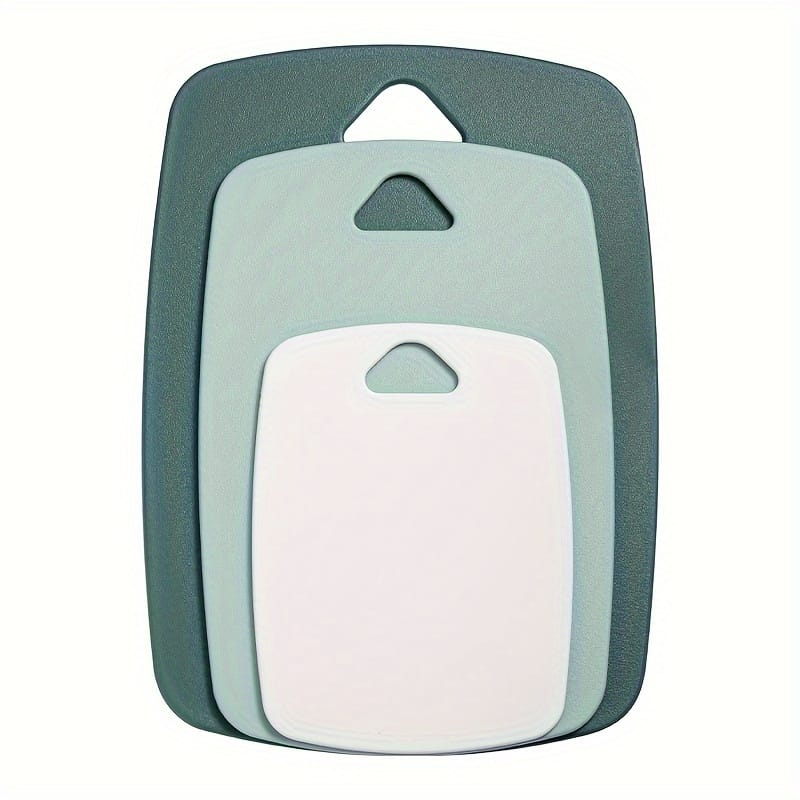 3pcs Plastic Cutting Board Set – Thick, Durable Chopping Boards For Meat, Veggies & Fruits With Handle – Dishwasher Safe Kitchen Essentials Cutting Boards Shop Online at Dubai Trades 2