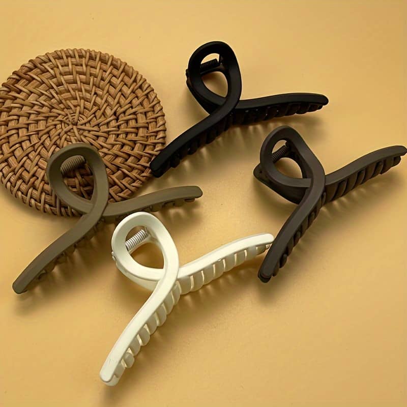 4pcs Ladies Summer Hair , Elegant French Twist Claw , Hold For , Accessories Accessories Shop Online at Dubai Trades 2