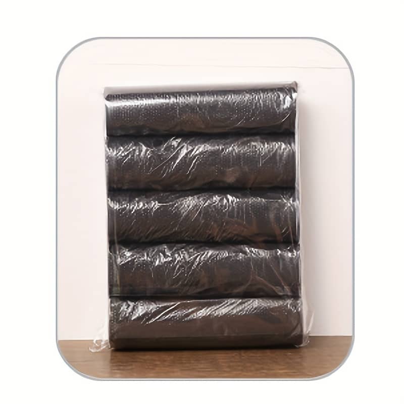 5 Rolls 75pcs Disposable Garbage Bags, Roll-on Flat Diaper Garbage Bag, Suitable For Home, Kitchen, Office And Restaurant Baby Products Shop Online at Dubai Trades 2