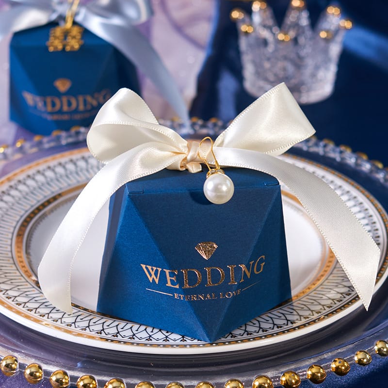 50pcs Blue Gift Boxes For Packaging Wedding Gift Candy Box Party Favors Pink Small Boxes For Gifts Baby Shower Supplies Box Packs Shop Online at Dubai Trades 2
