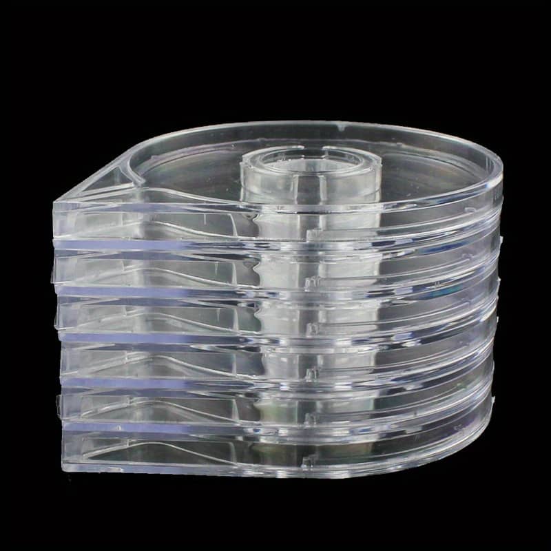6 Pcs Clear Nail Tape Dispenser Case – Easy Striping And Sticking For Manicure And Nail Art – Includes 6 Rolls Of Nail Tape Beauty & Personal Care Shop Online at Dubai Trades 2