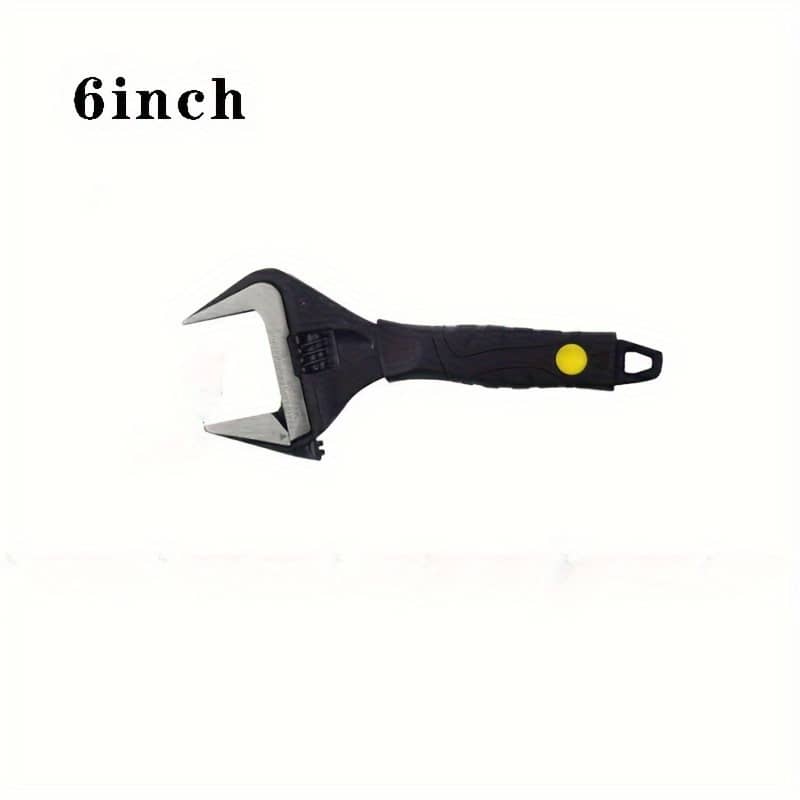 6/8 Inch Adjustable Wrench Set With Wide Mouth, Pipe Adjustable Wrench With , Wide Jaw Black Oxide Wrench With Cushioned Grip, Metric, Suitable For Home, Garage And Workshop Adjustable Wrenches Shop Online at Dubai Trades 2