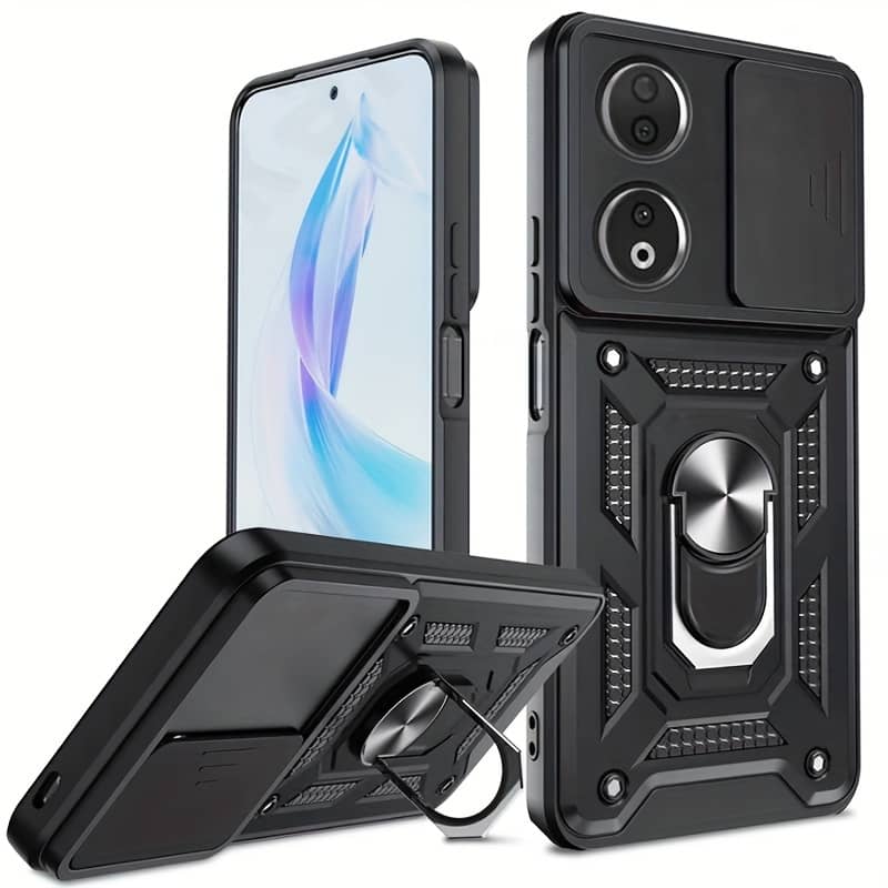 90 Lite 70 Shockproof Protector Heavy Hard Phone Case With Metal Stand Case & Cover Bundles Shop Online at Dubai Trades 2