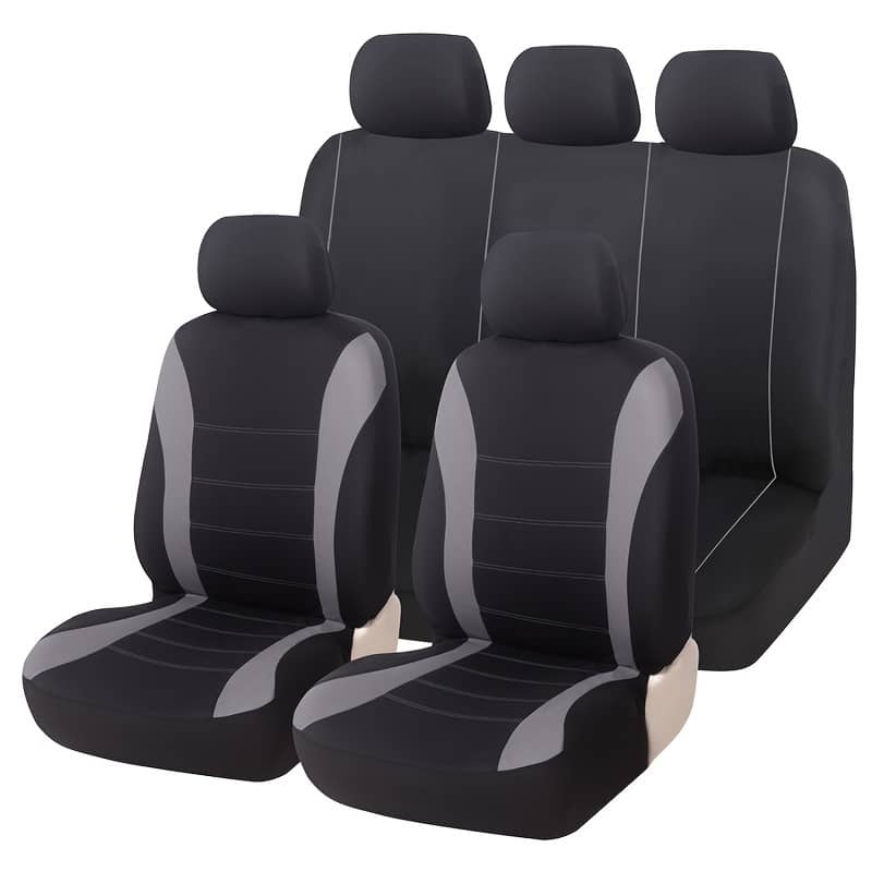 9pcs Polyester Full Car Universal Size For 90% Of Car Suv Automotive Shop Online at Dubai Trades 2