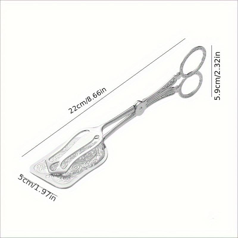A Retro Middle Eastern Multifunctional Food Clip – Bread, Desserts, Barbecue, Salad, Etc., A Handy Tool For Outdoor Picnics And Parties! Buffet Tongs Shop Online at Dubai Trades 2