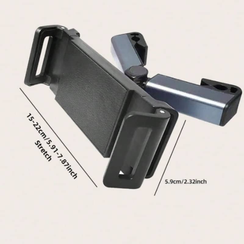 Adjustable Rotating Mount, Abs Material, Universal Tablet And Smartphone Holder For Backseat Entertainment Accessories Shop Online at Dubai Trades 2