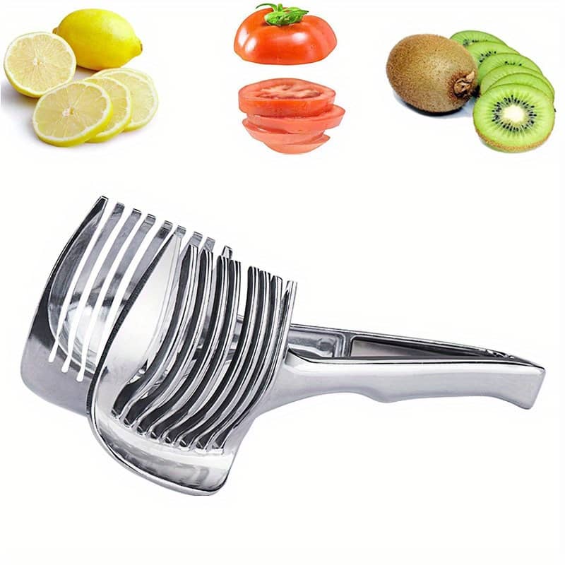 Aluminum Lemon Slicer – , Tomatoes & | Kitchen Gadget For Effortless Fruit & Vegetable Prep Graters, Peelers & Slicers Shop Online at Dubai Trades 2
