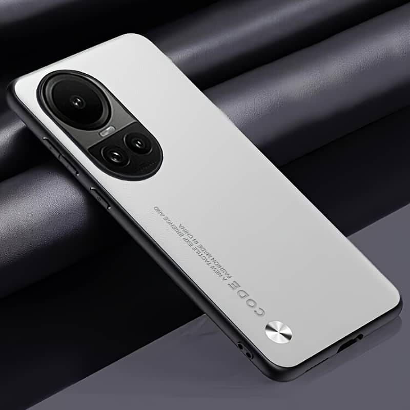 Artificial Leather Hard Shell Protective Case For Oppo Reno 10 / Reno 10 Pro 5g Basic Cases Shop Online at Dubai Trades 2