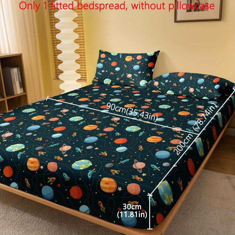 – Brushed Sheet – Polyester, Machine Washable, For Bedroom & Decor (pillowcase Not Included) Bedding Shop Online at Dubai Trades 2