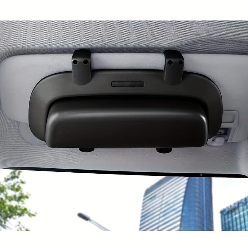 Car Glasses Case, Sun Visor Sunglasses Clip, Multifunctional Creative Glasses Storage Box For Cars Automotive Shop Online at Dubai Trades 2