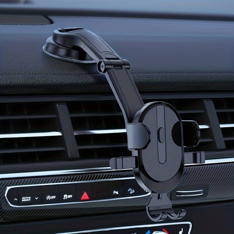 Car Phone Holder Stand Gravity Dashboard Phone Holder Mobile Phone Support Universal For All Smartphone 360 Degree Adjustable Suction Cup Car Phone Holder Accessories Shop Online at Dubai Trades 2