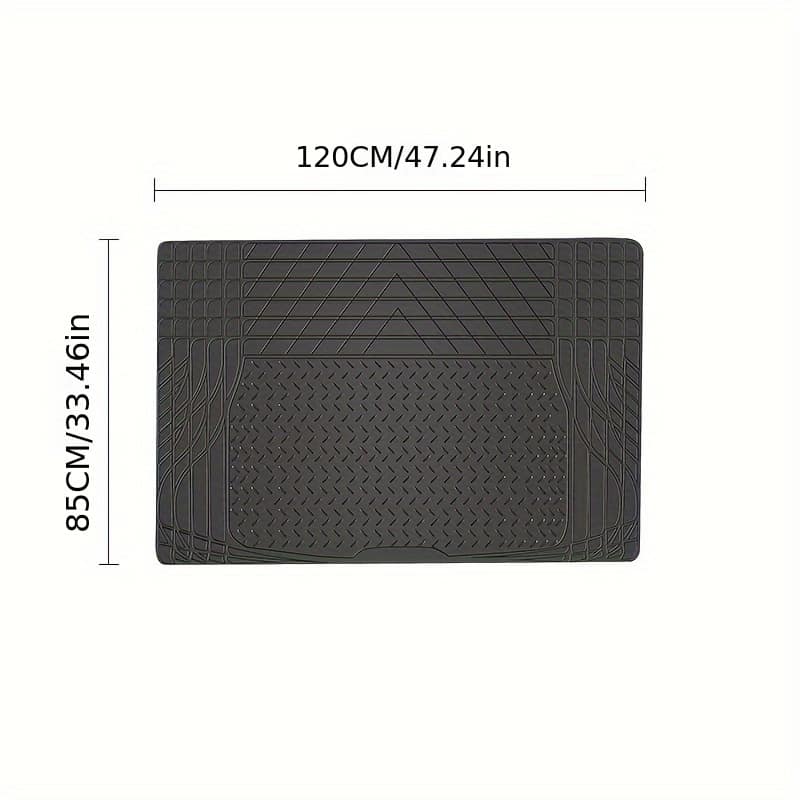 Car Trunk Mat Pvc Waterproof And Cuttable Universal Mat Wear-resistant And Waterproof Car Interior Mat Anti Slip Trunk Mat Automotive Shop Online at Dubai Trades 2