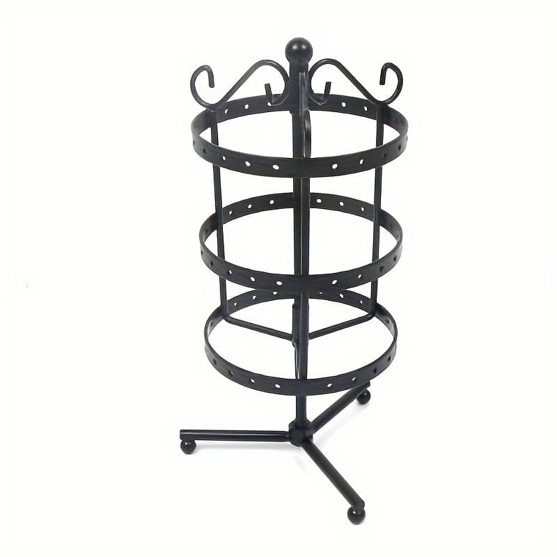 Chic Metal Rotating Earring Organizer – Detachable Jewelry Display Tower For Home & Bedroom Decor, Jewelry Towers Home & Kitchen Shop Online at Dubai Trades 2