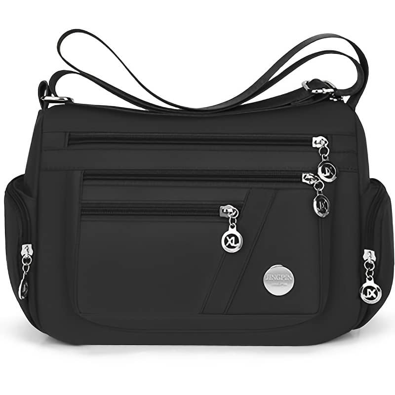 Chic Nylon Crossbody Bag For Women – Adjustable Strap, Design With Rivet Accents, Daily Commute & Travel Briefcases Shop Online at Dubai Trades 2