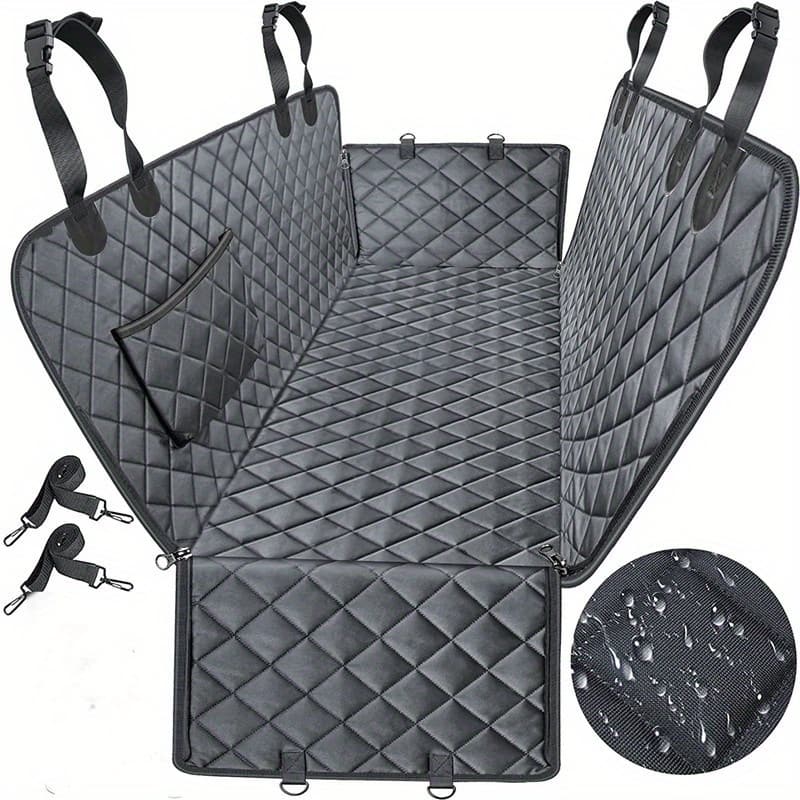 Dog Seat Cover Car Seat Cover For Pets, 100% Waterproof Pet Seat Cover 600d Heavy Duty Proof Nonslip Soft Pet Back Seat Covers For Cars Trucks And Suvs Christmas Gift Car Travel Accessories Shop Online at Dubai Trades 2