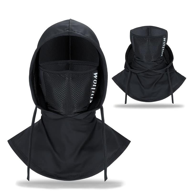 Dual-use Full Face Sun Protection Mask Silk Comfortable Balaclava, Breathable And Cool Anti-uv Headgear For Outdoor Activities Such As Hiking, Cycling, Hunting, And Fishing Accessories Shop Online at Dubai Trades 2