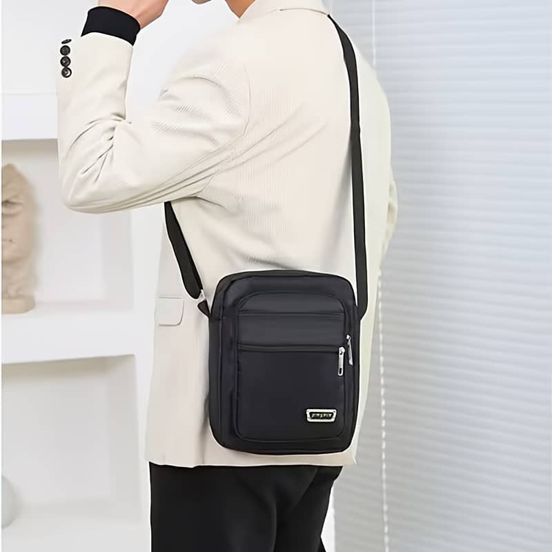 Durable Oxford Cloth Business Cash Bag For Men And Women, Shoulder Crossbody Messenger Bag With Random Zipper , Laptop Bag | | Secure Zipper Closure Bags, Cases & Sleeves Shop Online at Dubai Trades 2