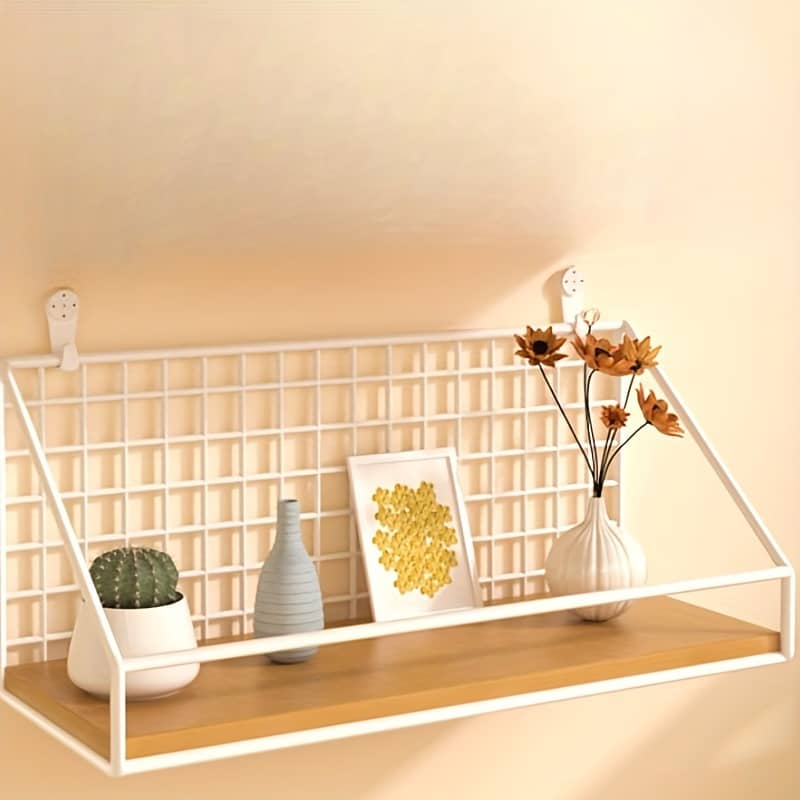 Easy-install No-drill Bedside Hanging Basket – Compact Iron Storage Rack For Home Organization, Storage Rack Business, Industry & Science Shop Online at Dubai Trades 2