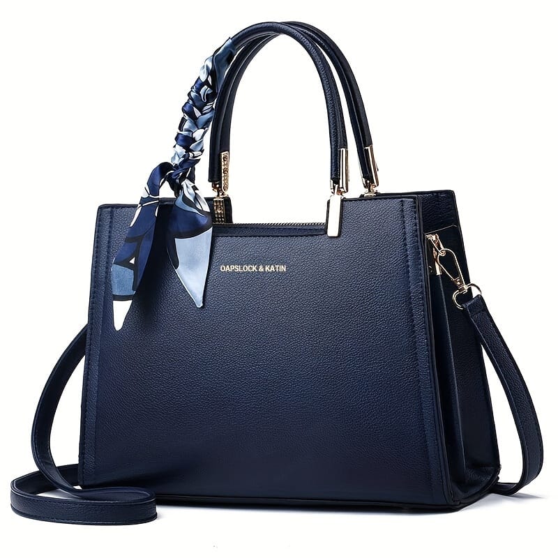 Elegant Red Handbag For Women, Large Capacity Shoulder & Crossbody Tote With Zipper Closure, Polyester Lined, Edge Paint Detail, Mother’s Day & Easter Clothing, Shoes & Jewelry Shop Online at Dubai Trades 2
