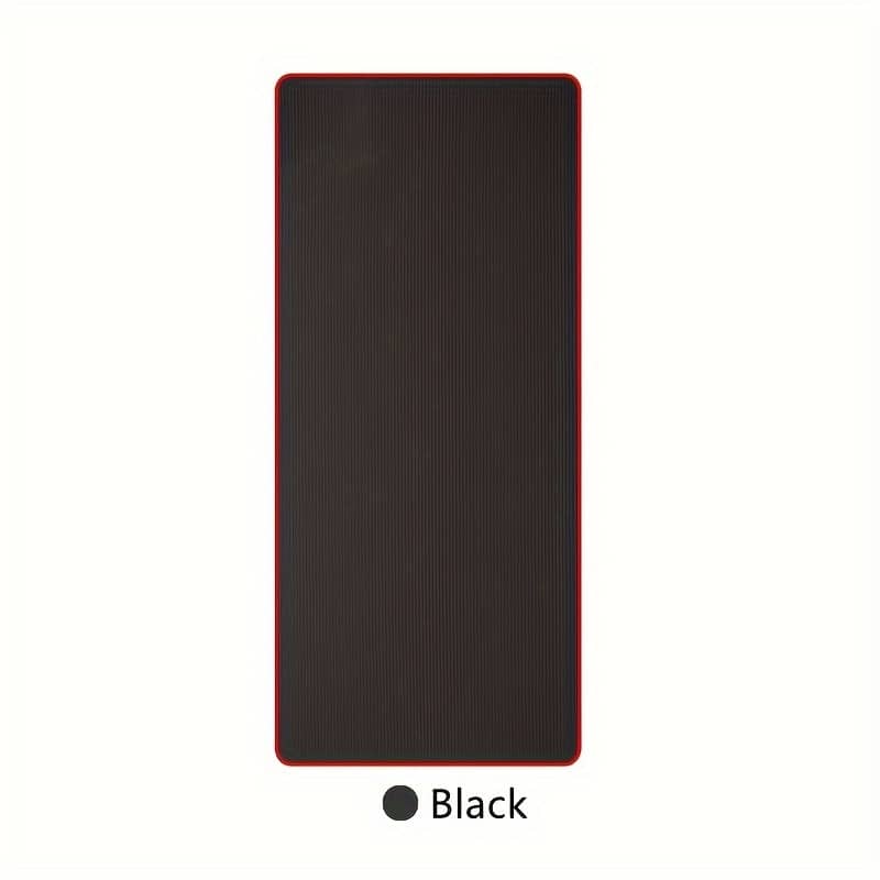 Extra-large Non-slip Nbr Rubber Yoga Mat – , Wear-resistant Fitness & Training Pad For Sports And Exercise – Available In Gray, Blue, Black Exercise & Fitness Shop Online at Dubai Trades 2
