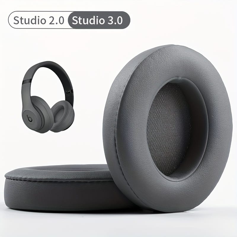 Faux Leather Earpads For 3/2, Headphone Replacement Pads, Ear Pads Ear Cushions Headset Foam Pad Accessories Shop Online at Dubai Trades 2