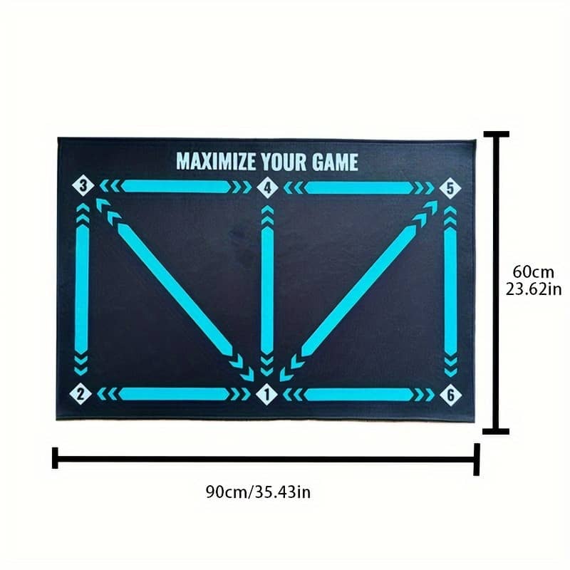 Football Training Mat, Durable Non Slip Foldable Training Mat, Indoor Outdoor Football Training Equipment Gymnastics Shop Online at Dubai Trades 2