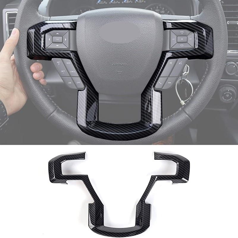 For F-150 Abs Red Steering Wheel Cover Trim For 2015-2020 Ford F150, For 2017-2022 F250 F350, For 2018-2021 Ford Expedition Automotive Shop Online at Dubai Trades 2
