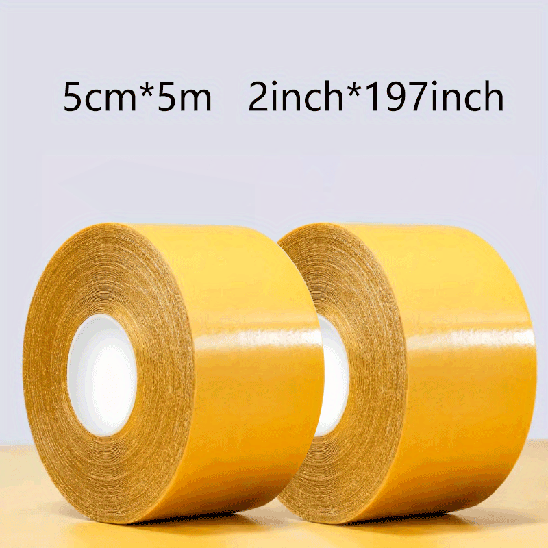 Free – 2pcs High Strength Double-sided Tape | Suitable For Red Carpet, Floor Mats, Wallpaper And Balloons Multi-surface | Non-slip, Waterproof, Residue-free Synthetic Rubber Interlocking Tape & Mounting Products Shop Online at Dubai Trades 2