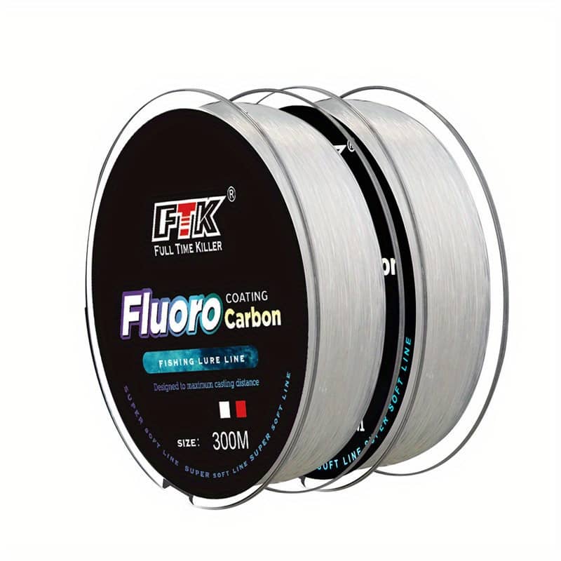 Ftk Fluoro Carbon Fishing Line, 300m Transparent Silvery Nylon Monofilament, 4.136lb-34.32lb, For , Valentine’s Day & Christmas Gift, Single Pack Fishing Shop Online at Dubai Trades 2