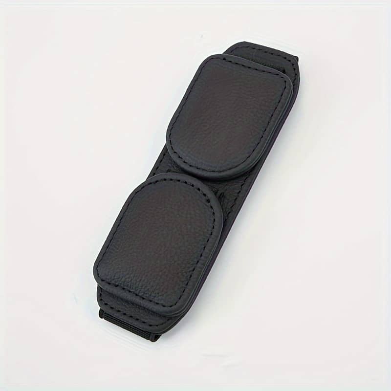 Glasses Holder For Car Visor – Dual Clip Organizer With Ticket Card Slot, Eyeglass Frame Clip For Easy & Storage, Fits Most Cars Automotive Shop Online at Dubai Trades 2