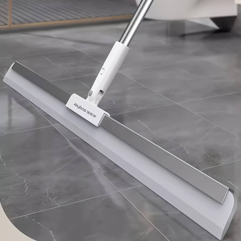 Joybos Multi- Floor Squeegee – Long Handle Scrubber Broom For Tile, Marble, Glass & Shower Cleaning – Pet Hair Removal Tool With Stainless Steel/ Cleaning Supplies Shop Online at Dubai Trades 2