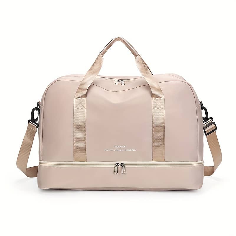 Large Capacity Nylon Travel Bag With Shoe Compartment – Lightweight, Durable, And Stylish Duffel For Short And Long Trips, Maternity, And Fitness, Travel Bag Clothing, Shoes & Jewelry Shop Online at Dubai Trades 2