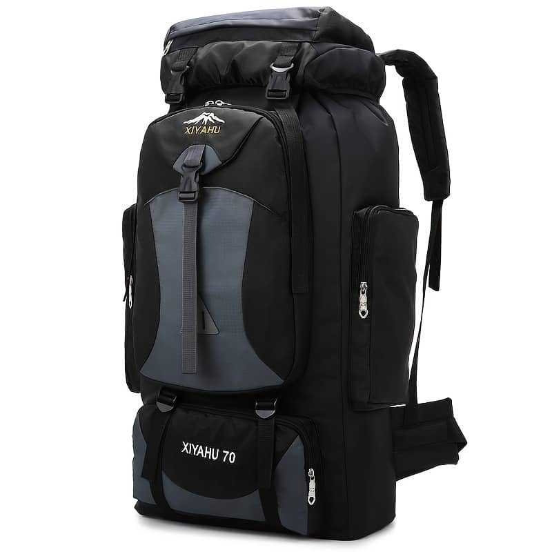 Large Capacity Travel Outdoor Bag, Hiking Backpack, Nylon Backpack, Men’s Camping Backpack, Outdoor Mountaineering Bag Backpacks Shop Online at Dubai Trades 2