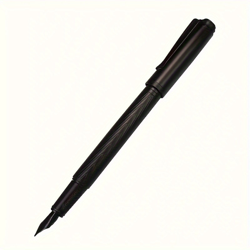 Lcommo Fountain Pen – High-quality Titanium Nib, Smooth Writing, Durable Metal Body, Design, Quick-dry Ink For Office & School Supplies, School Writing Tool | Theme | Click-off Cap Fountain Pens Shop Online at Dubai Trades 2