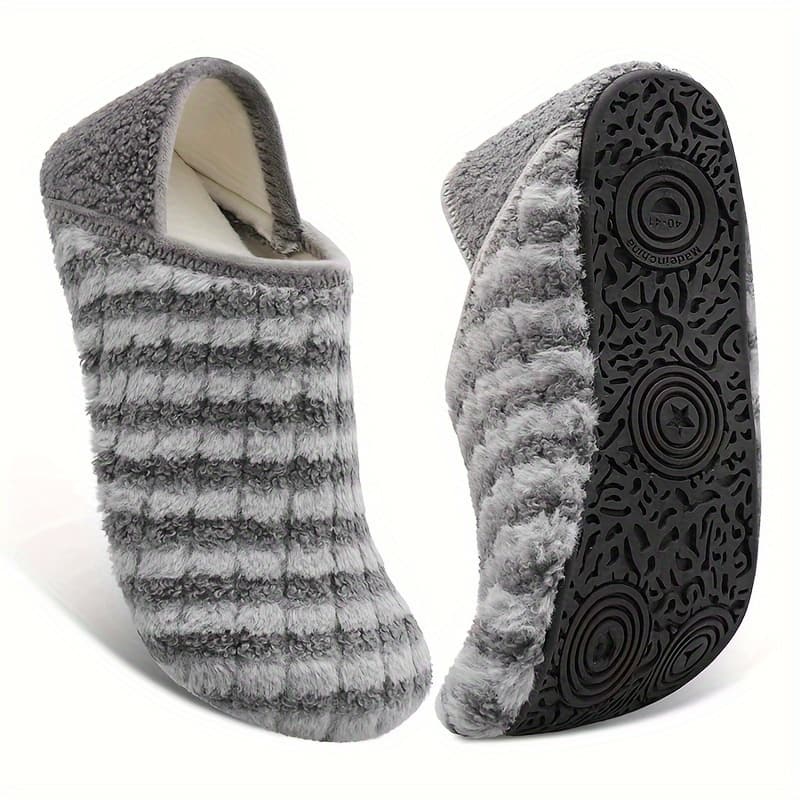Lightweight Slip-on House Slippers – Soft, Non-slip Rubber Sole, Cozy Fabric Lining For Clothing, Shoes & Jewelry Shop Online at Dubai Trades 2